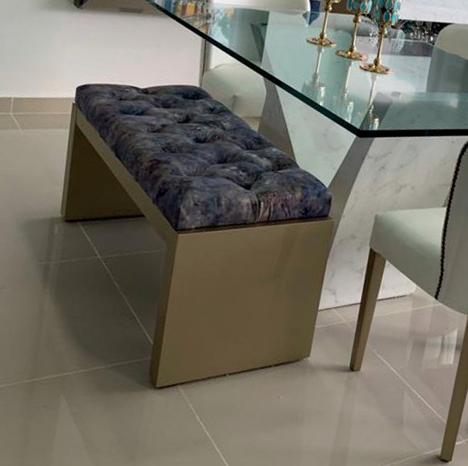 Banca de Comedor Fancy Elegancia y Confort en Madera